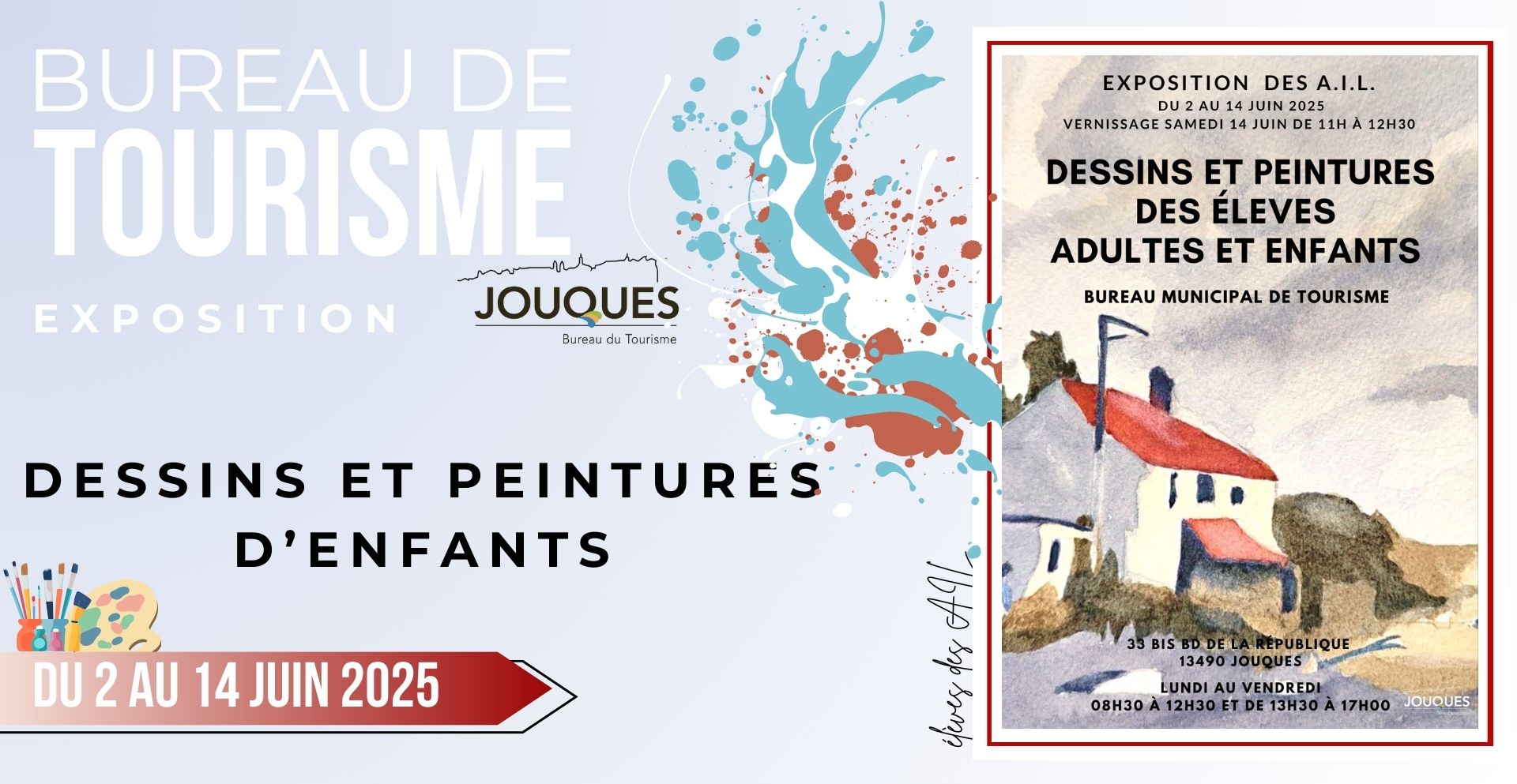 Exposition : dessins et peintures d’enfants