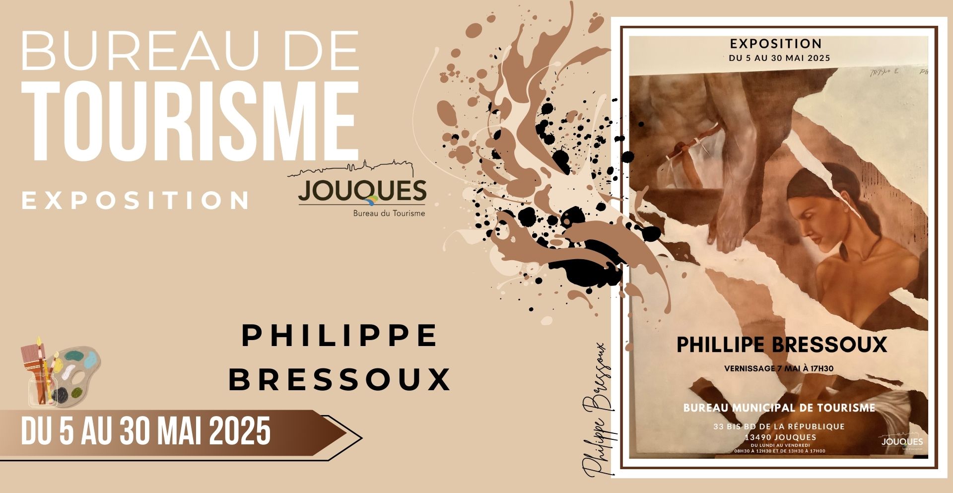 🎨Exposition de toiles Philippe Bressoux
