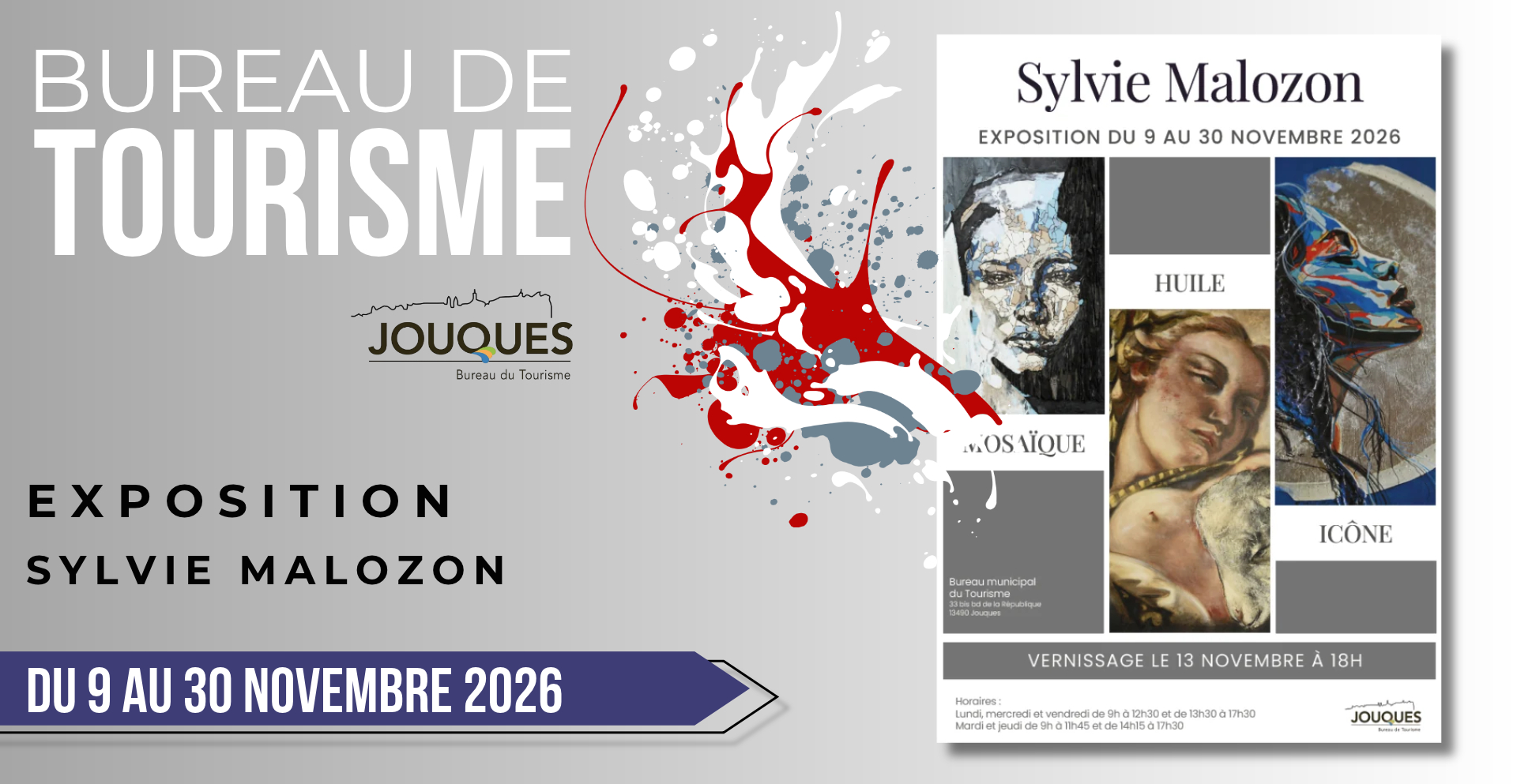 🎨 EXPOSITION : « Juste un regard » par Sylvie Malozon